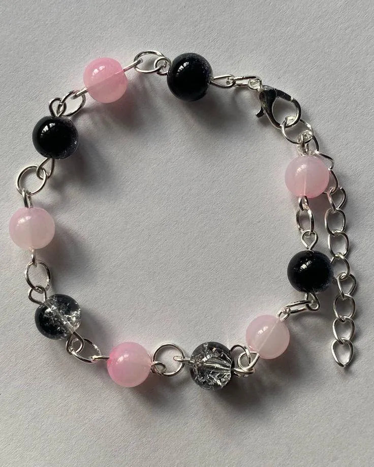 1 Pc Modern Design Antique Plated Beads Chain