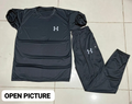 Navy Blue Drift Fit Summer Tracksuit With Reflector