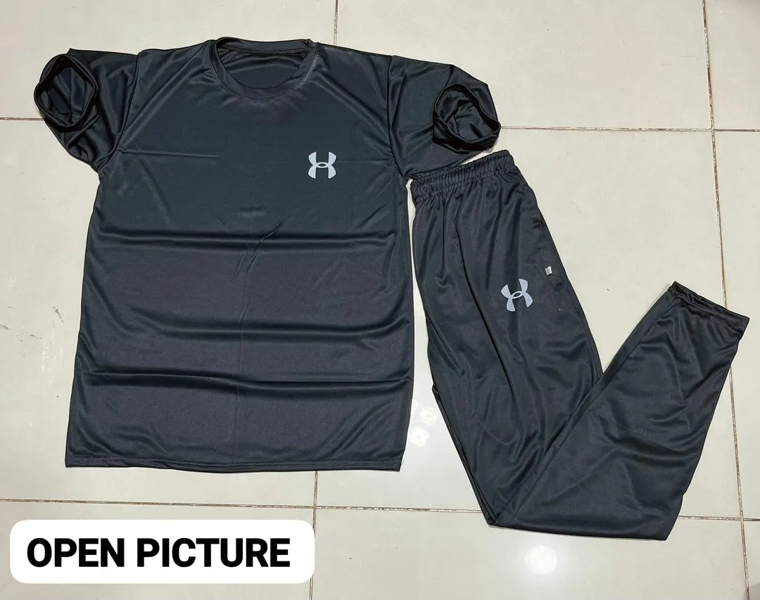 Navy Blue Drift Fit Summer Tracksuit With Reflector
